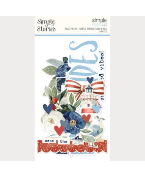 Simple Stories Simple Vintage Sand & Sea Simple Pages Pieces (26933)