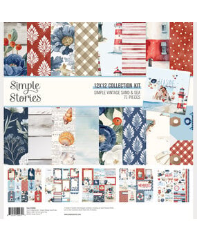 Simple Stories Simple Vintage Sand & Sea Collection Kit (26900)