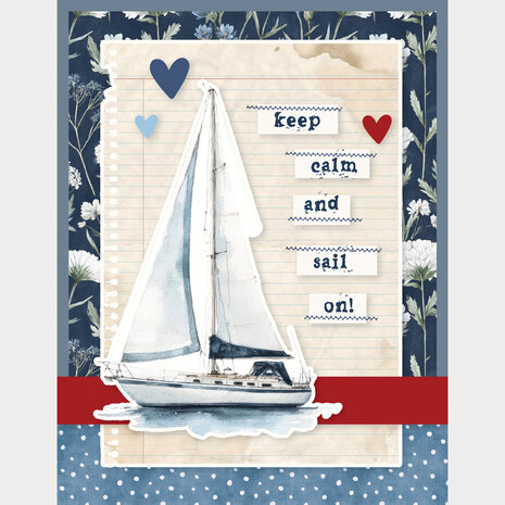 Simple Stories Simple Vintage Sand & Sea 12x12 Inch Simple Cards Kit (26934)