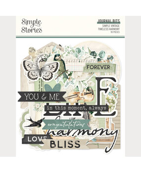 Simple Stories Simple Vintage Timeless Harmony Journal Bits & Pieces (27027)