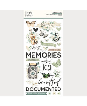 Simple Stories Simple Vintage Timeless Harmony Foam Stickers (27030)