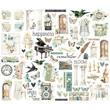 Simple Stories Simple Vintage Timeless Harmony Bits & Pieces (27026)