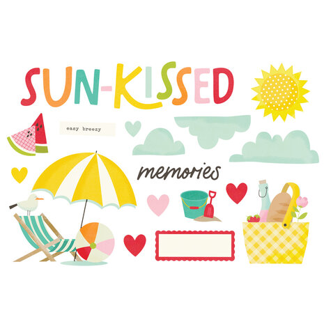 Simple Stories Sweet Summertime Simple Pages Pieces (26825)