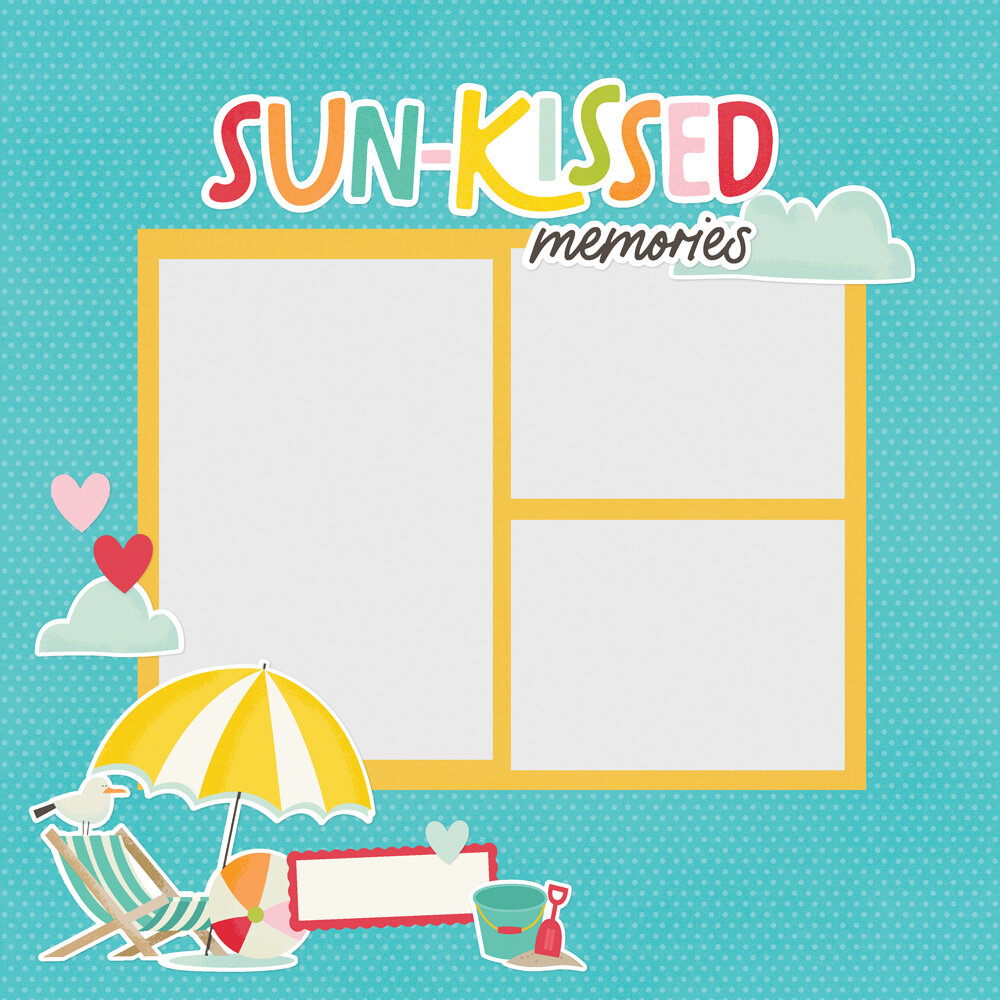 Simple Stories Sweet Summertime Simple Pages Pieces (26825)