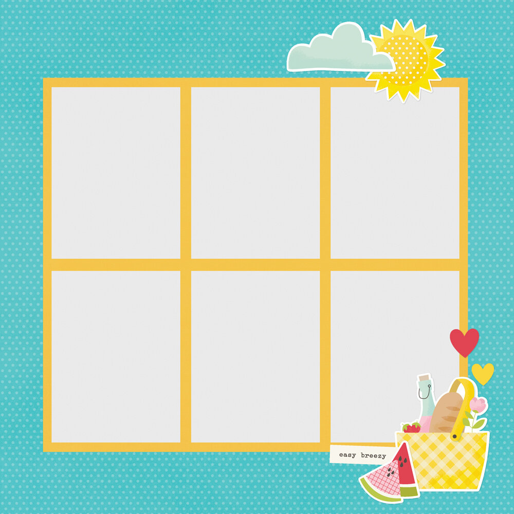 Simple Stories Sweet Summertime Simple Pages Pieces (26825)