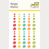 Sweet Summertime Glitter Enamel Dots (26824)