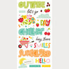 Simple Stories Sweet Summertime Foam Stickers (26822)