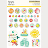Simple Stories Sweet Summertime Decorative Brads (26823)