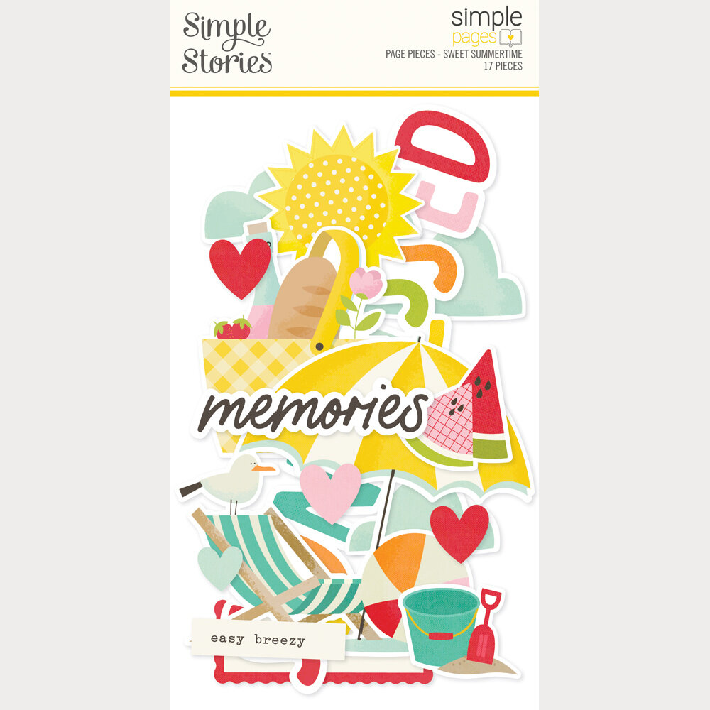 Simple Stories Sweet Summertime Collectors Essential Kit (26801)