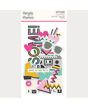 Simple Stories Totally 80's Pages Pieces (26713)