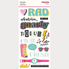 Simple Stories Totally 80's Foam Stickers (26710)