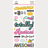 Simple Stories Totally 80's Foam Stickers (26710)