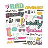 Simple Stories Totally 80's Foam Stickers (26710)