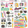 Simple Stories Totally 80's Cardstock Stickers Icons (26701)