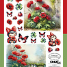 Crealies Cutting Sheets Papier Knipvel Zomer A (8pcs) (CLSVP017)
