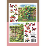 Crealies Cutting Sheets Papier Knipvel Zomer B (8pcs) (CLSVP018)