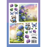 Crealies Cutting Sheets Summer C (8pcs) (CLSVP019)