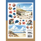 Crealies Cutting Sheets Summer F (8pcs) (CLSVP022)