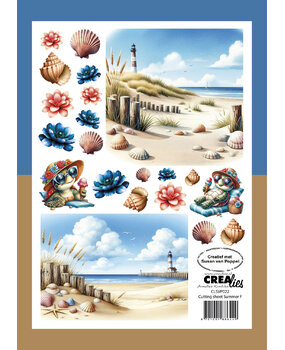 Crealies Cutting Sheets Summer F (8pcs) (CLSVP022)