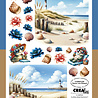 Crealies Cutting Sheets Papier Knipvel Zomer F (8pcs) (CLSVP022)