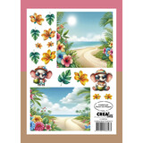 Crealies Cutting Sheets Papier Knipvel Zomer H (8pcs) (CLSVP024)