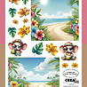 Crealies Cutting Sheets Summer H (8pcs) (CLSVP024)