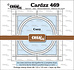 Cardzz Dies Postage Stamp Sheet Corry (square with circle) (CLCZ469)