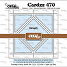 Crealies Cardzz Stansen Postzegelvel Deepti (vierkant met gedraaid vierkant) (CLCZ470) Crealies Cardzz Stansen Postzegelvel Deepti (vierkant met gedraaid vierkant) (CLCZ470)