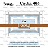 Crealies Cardzz Stansen Postzegelvel Yara (rechthoek met rechthoek) (CLCZ465)