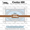 Crealies Cardzz Stansen Postzegelvel Zoey (rechthoek met ovaal) (CLCZ466)