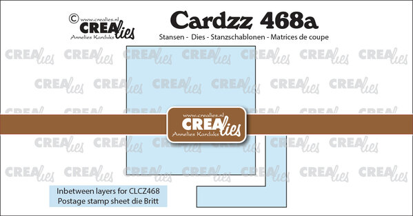 Crealies Cardzz Stansen Tussenlaagjes voor CLCZ468 (CLCZ468a)