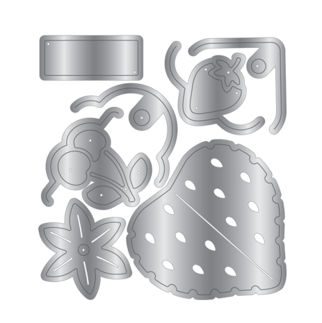Crafter's Companion Berry Bliss Metal Die Build-a-Berry by Nature's Garden (NG-BB-MD-BABE) Crafter's Companion Berry Bliss Metal Die Build-a-Berry by Nature's Garden (NG-BB-MD-BABE)