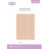 Crafter's Companion Berry Bliss 5x7 2D Embossing Folder Woven Basket by Nature's Garden (NG-BB-EF5-WOBA)
