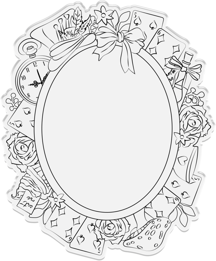 Crafter's Companion Tales of Wonderland Stamp & Die Elegant Frame (CC-TOW-STD-ELFR) Crafter's Companion Tales of Wonderland Stamp & Die Elegant Frame (CC-TOW-STD-ELFR)