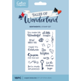 Crafter's Companion Tales of Wonderland Photopolymer Stamp Sentiments (CC-TOW-STP-SENT)