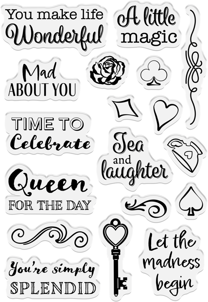 Crafter's Companion Tales of Wonderland Photopolymer Stamp Sentiments (CC-TOW-STP-SENT) Crafter's Companion Tales of Wonderland Photopolymer Stamp Sentiments (CC-TOW-STP-SENT)