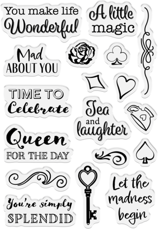 Crafter's Companion Tales of Wonderland Photopolymer Stamp Sentiments (CC-TOW-STP-SENT) Crafter's Companion Tales of Wonderland Photopolymer Stamp Sentiments (CC-TOW-STP-SENT)