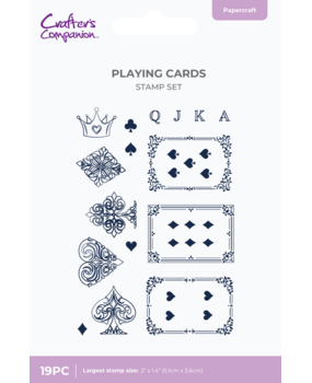 Crafter's Companion Tales of Wonderland Photopolymer Stamp Playing Cards (CC-TOW-STP-PCAR)