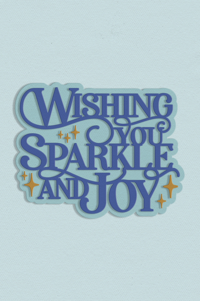 Crafter's Companion Large Sentiment Dies Sparkle & Joy (CC-MD-SPA-JOY) Crafter's Companion Large Sentiment Dies Sparkle & Joy (CC-MD-SPA-JOY)