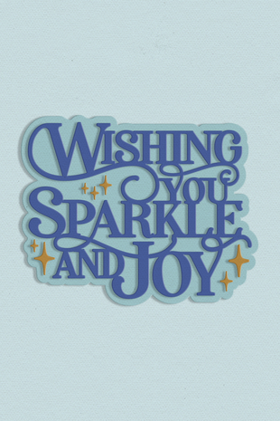 Crafter's Companion Large Sentiment Dies Sparkle & Joy (CC-MD-SPA-JOY) Crafter's Companion Large Sentiment Dies Sparkle & Joy (CC-MD-SPA-JOY)