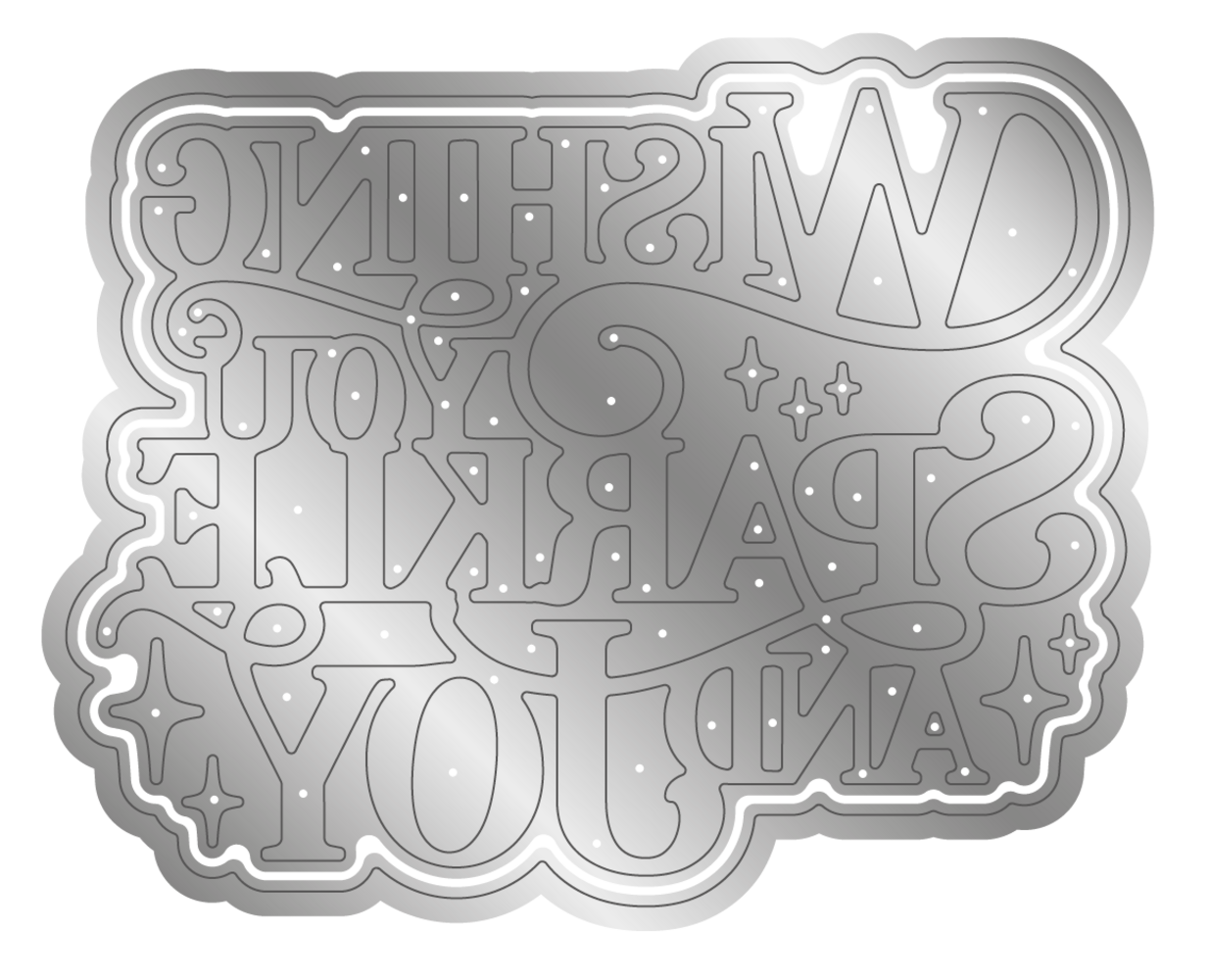 Crafter's Companion Large Sentiment Dies Sparkle & Joy (CC-MD-SPA-JOY) Crafter's Companion Large Sentiment Dies Sparkle & Joy (CC-MD-SPA-JOY)