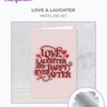 Crafter's Companion Large Sentiment Dies Love & Laughter (CC-MD-LOV-LAU) Crafter's Companion Large Sentiment Dies Love & Laughter (CC-MD-LOV-LAU)