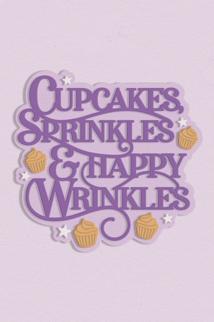 Crafter's Companion Large Sentiment Dies Cupcakes & Sprinkles (CC-MD-CUP-SRIN) Crafter's Companion Large Sentiment Dies Cupcakes & Sprinkles (CC-MD-CUP-SRIN)