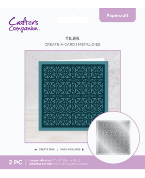 Crafter's Companion Create-a-Card Dies Tiles (CC-MD-CAD-TILE)