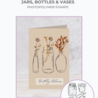 Crafter's Companion Flower Press Photopolymer Stamp Jars, Bottles & Vases (CC-STP-JBV) Crafter's Companion Flower Press Photopolymer Stamp Jars, Bottles & Vases (CC-STP-JBV)