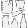Crafter's Companion Flower Press Photopolymer Stamp Jars, Bottles & Vases (CC-STP-JBV) Crafter's Companion Flower Press Photopolymer Stamp Jars, Bottles & Vases (CC-STP-JBV)