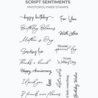 Crafter's Companion Flower Press Photopolymer Stamp Script Sentiments (CC-STP-SCRIPSEN) Crafter's Companion Flower Press Photopolymer Stamp Script Sentiments (CC-STP-SCRIPSEN)