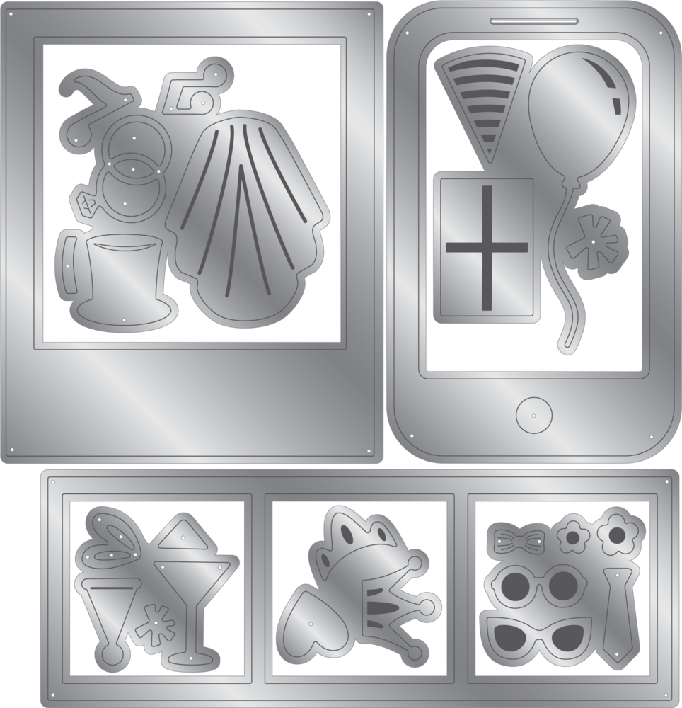 Crafter's Companion Furry Friends Metal Die & Stamp Set (CC-STD-FUR-FRI) Crafter's Companion Furry Friends Metal Die & Stamp Set (CC-STD-FUR-FRI)