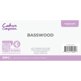 Crafter's Companion Hug Tokens 5x7 Inch Basswood (10pcs) (CC-BAS-WO10)