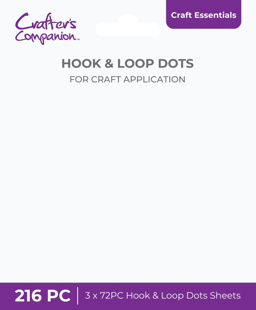 Crafter's Companion Honeycomb Hook & Loop Dots (72pcs) (CC-HOLO-DOT72) Crafter's Companion Honeycomb Hook & Loop Dots (72pcs) (CC-HOLO-DOT72)